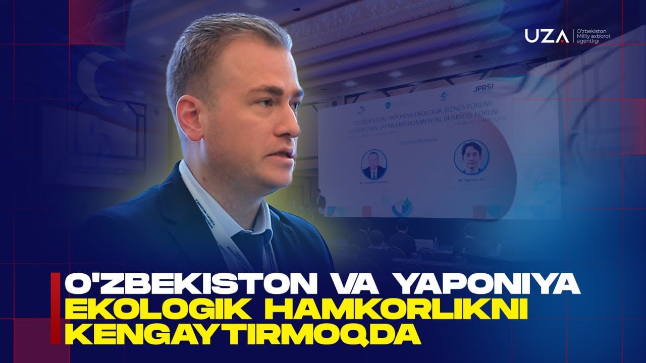 O`zbekiston va Yaponiya ekologik hamkorlikni kengaytirmoqda
