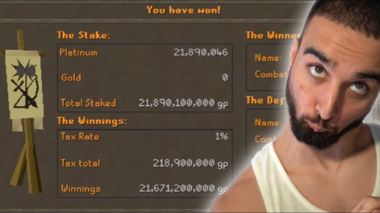 Я поставил более 30 000 000 000+ GP, потому что конец Duel Arena уже близко