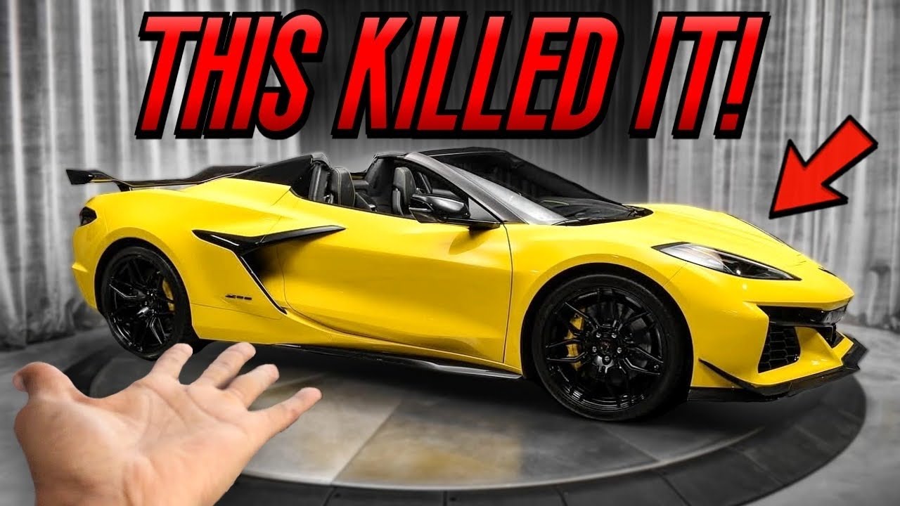 He Didn't BUY a New Convertible C8 Corvette… for This Reason!