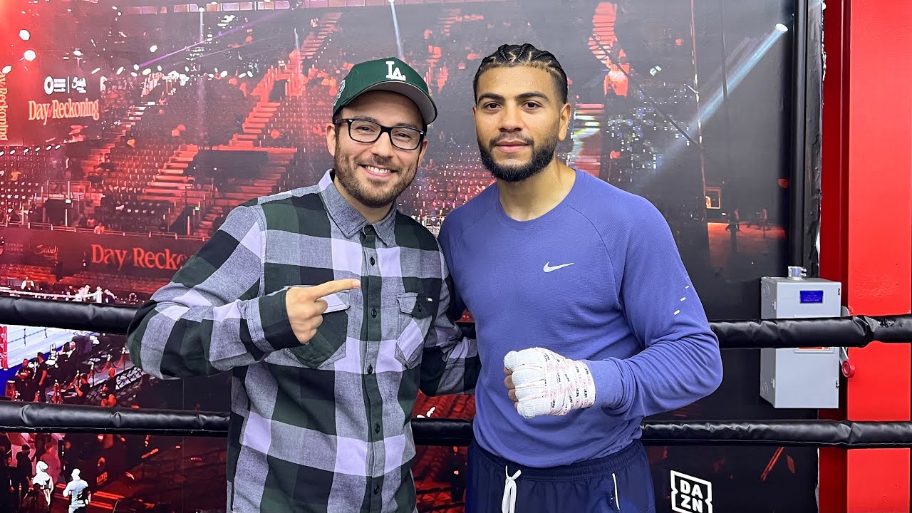 Visting Raymond Muratalla at Robert Garcia Boxing Academy