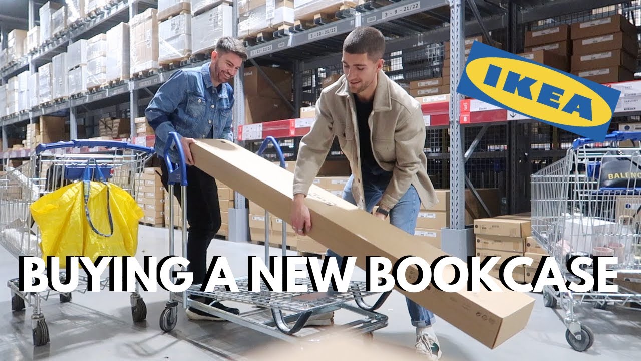 COME SHOP WITH US IN IKEA AND HOMESENSE & BUILDING OUR LIBRARY | VLOG