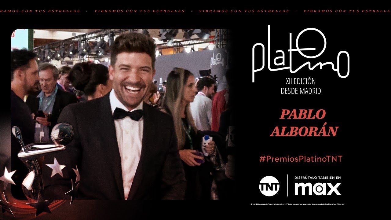 Pablo Alborán en la Alfombra Roja de los Premios Platino® 2025