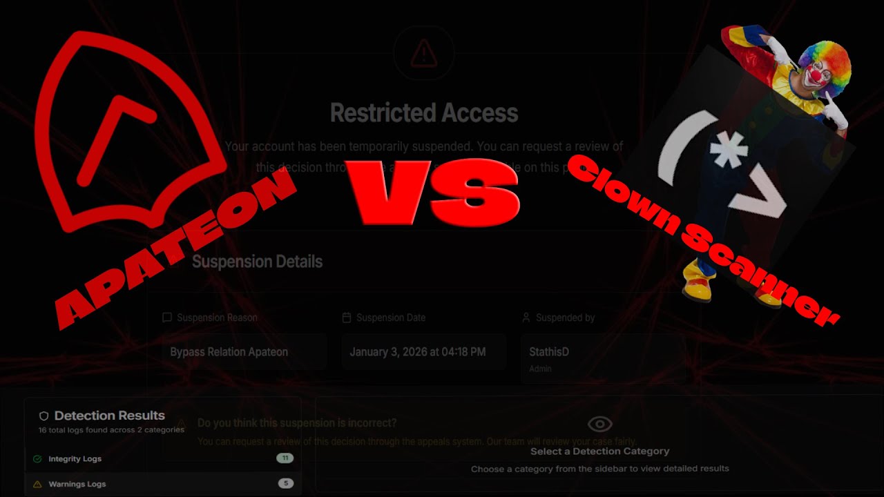 Apateon v3 Public VS Ocean (Fivem External Bypass Cheat)