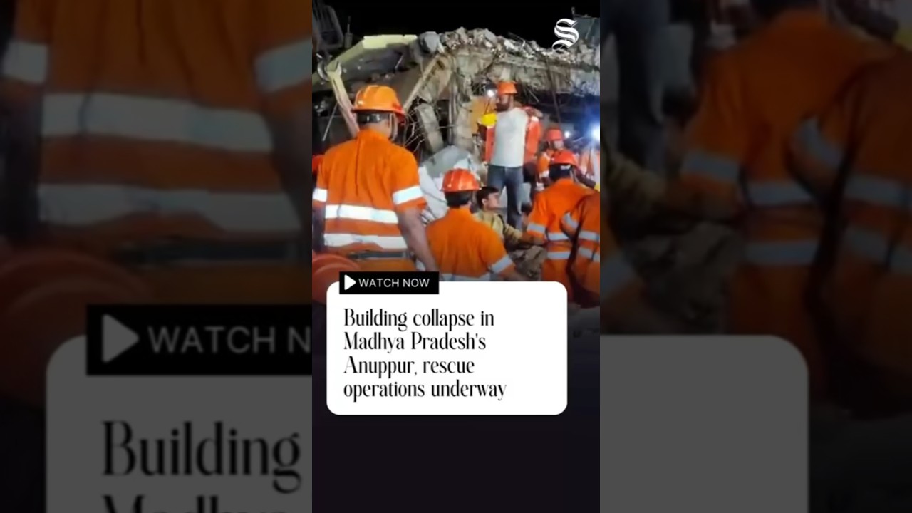 Building collapse in Madhya Pradesh's Anuppur, rescue operations underway