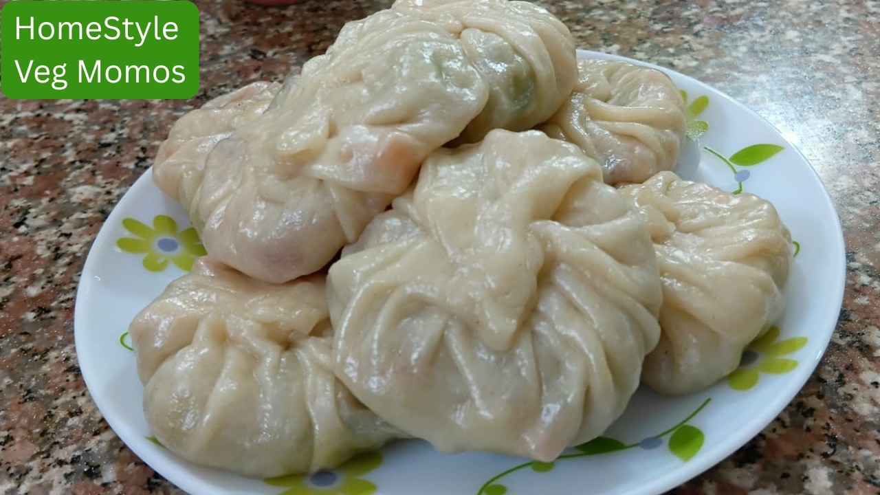 Homestyle Veg MOMOS without MOMOS Stand/ কেৰাহিত সহজ পদ্ধতিত MOMOS