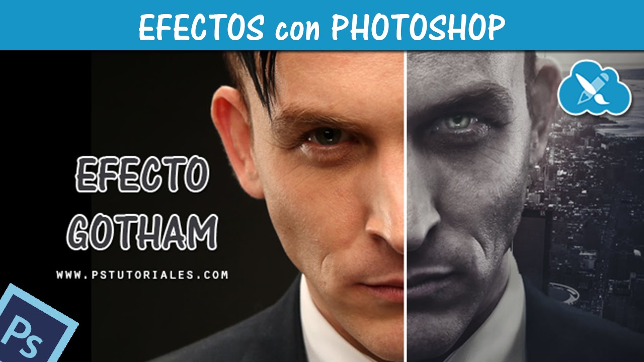 Efecto Gotham Photoshop Tutorial