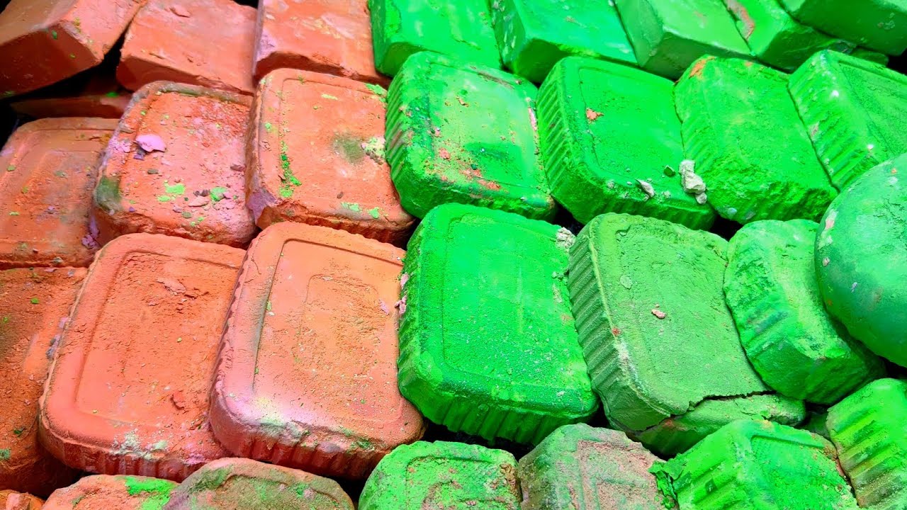 Soft and Crunchy Gym Chalk,oddlysatisfying#asmr #relaxing #satisfying 