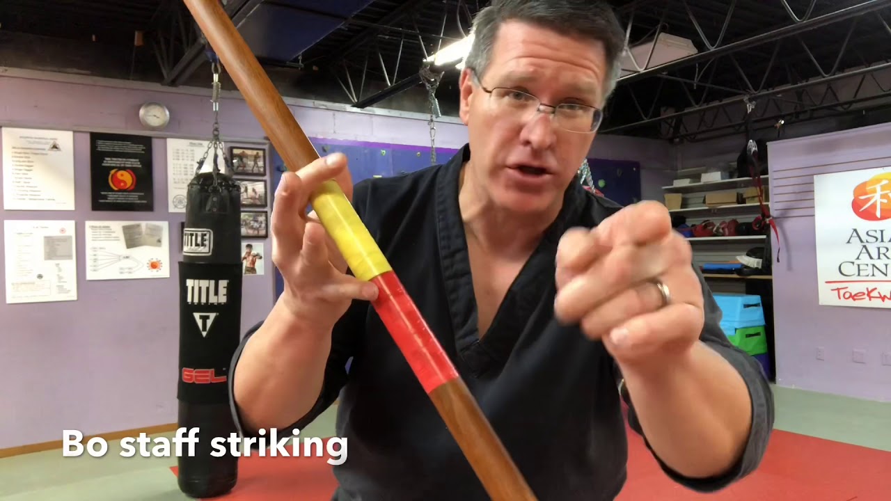 Bo staff strikes for beginners