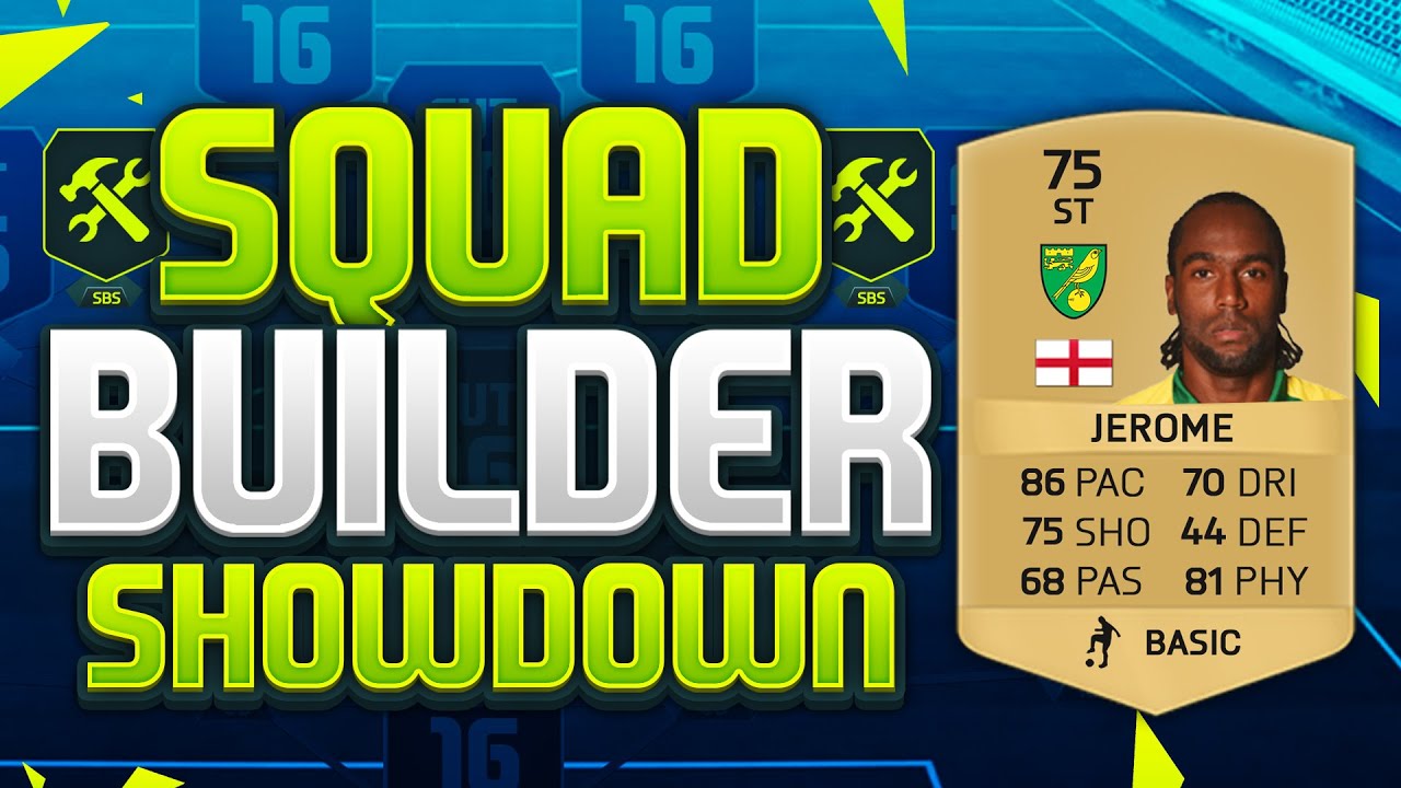 FIFA 16 SQUAD BUILDER SHOWDOWN!!! THE MOST OVERPOWERED STRIKER ON FIFA 16! Squad Builder Duel