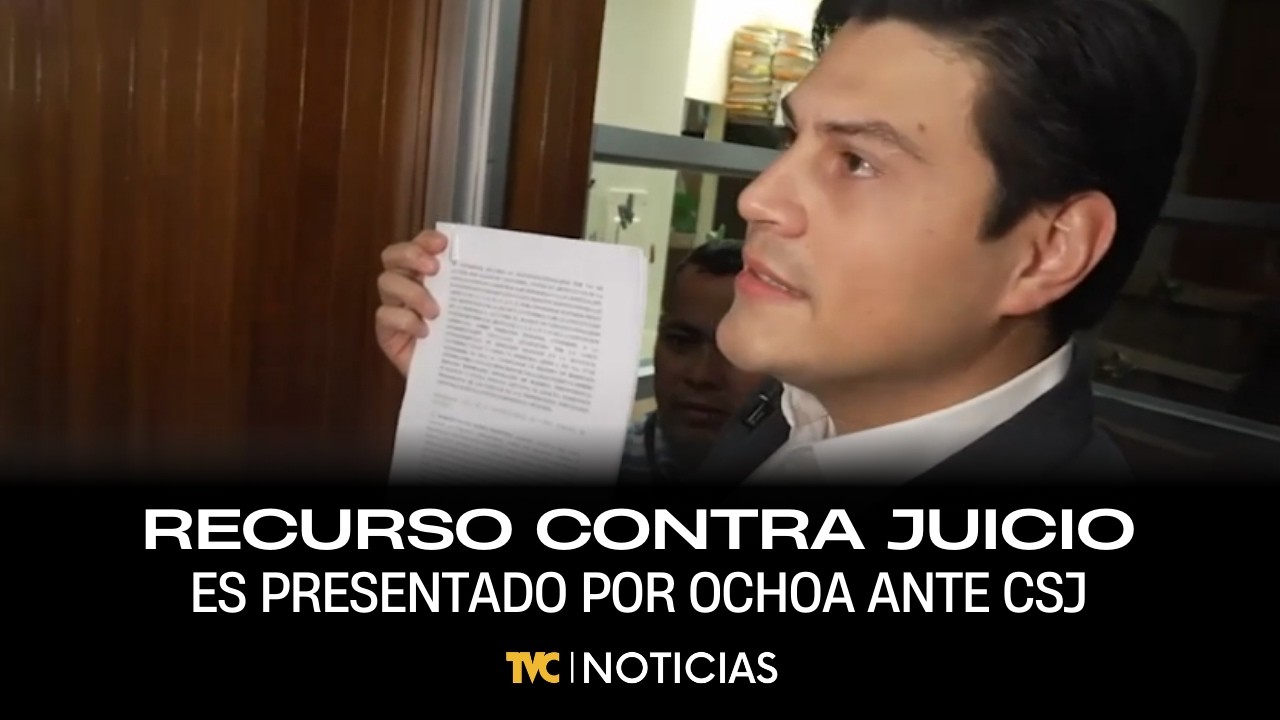Marlon Ochoa presenta a CSJ recurso contra juicio político