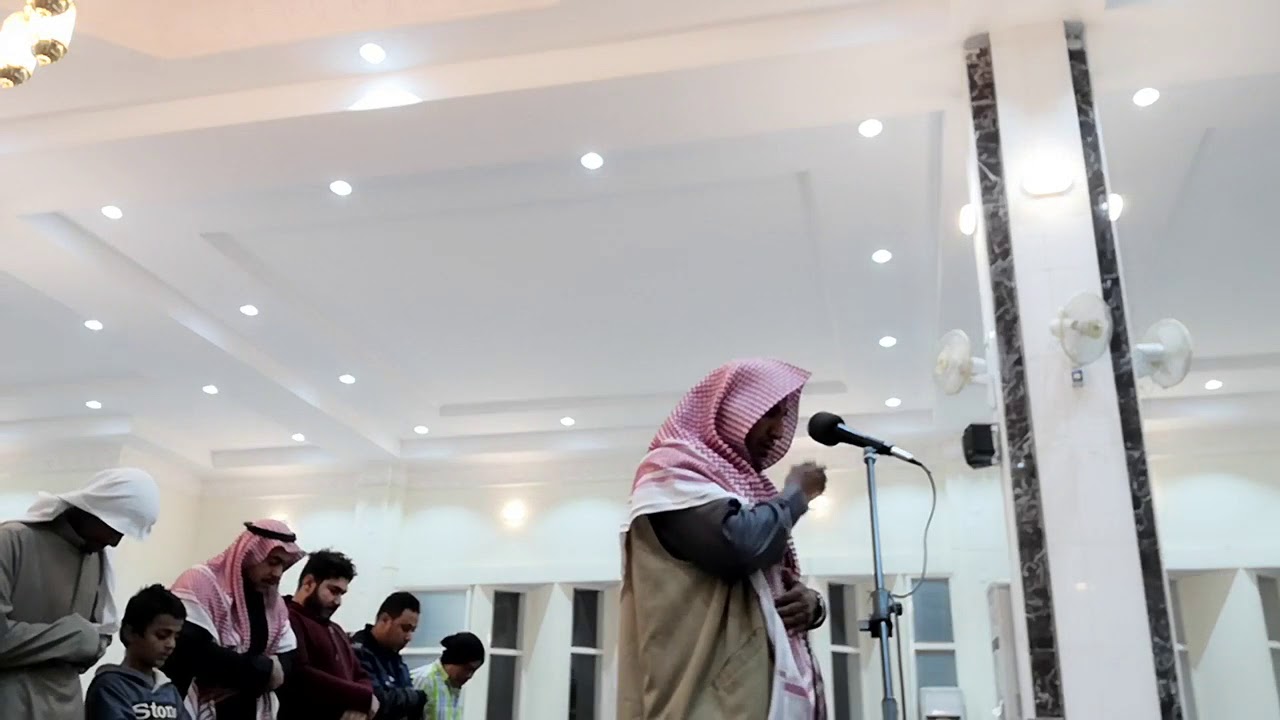 تلاوة من صلاة العشاء للقارئ الشيخ / مبارك الغيثي في جامع الشنيفي _ حائل ١٤٤٠