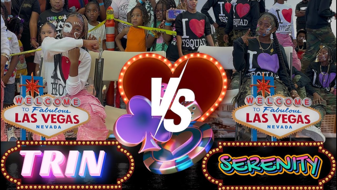 👀Who Really Got AGGRESSIVE Dance Moves❓😮&zwj;💨Trin Vs Serenityl😳🔥‼️VEGAS BATTLES  ⬇️