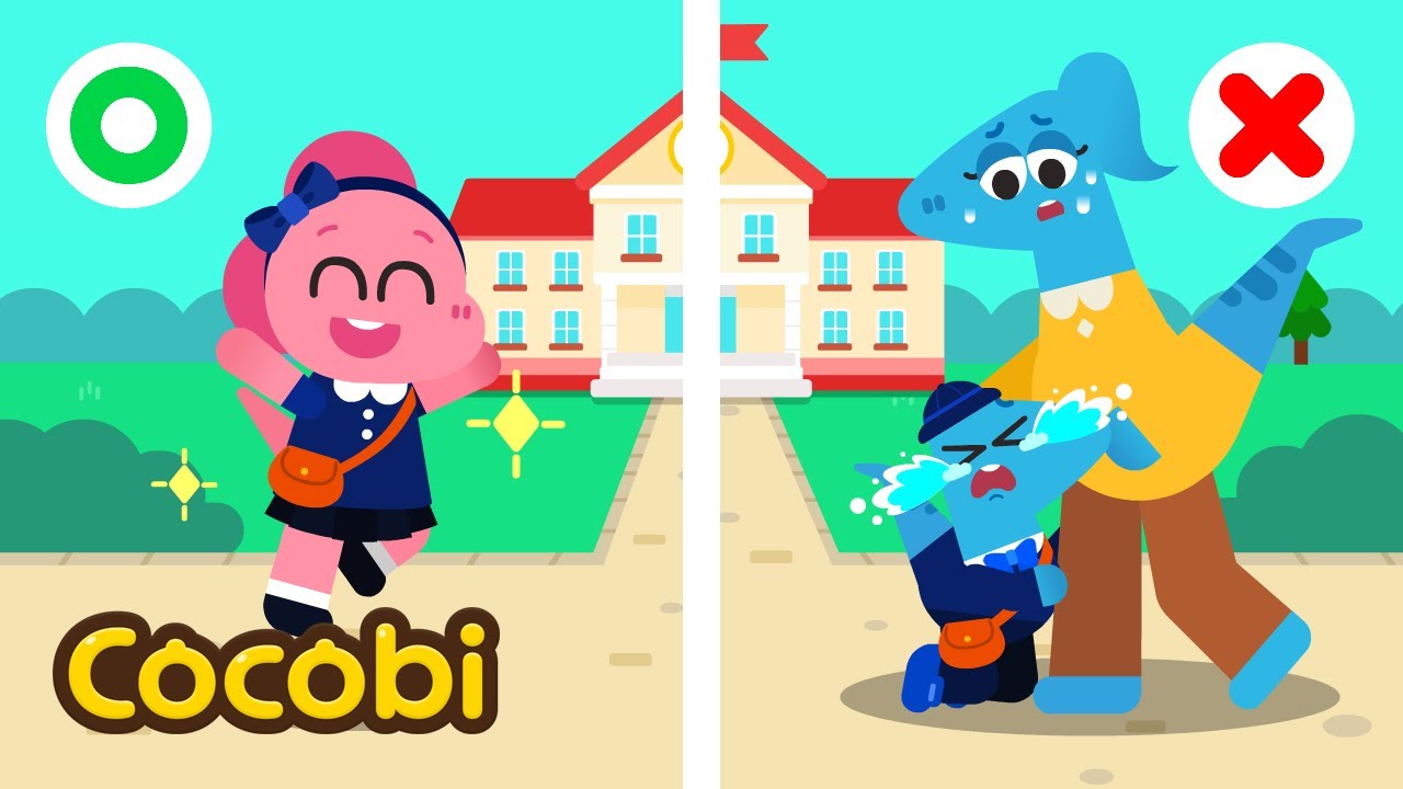 Primeiro Dia de Aula🏫 | Canções para Crianças | Cocobi
