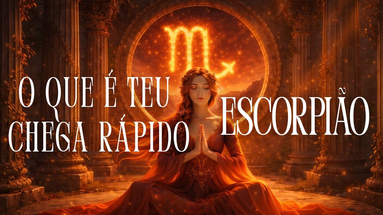 ESCORPIÃO ♏️O QUE É TEU CHEGA RÁPIDO PARA VOCÊ  #signos #escorpiao
