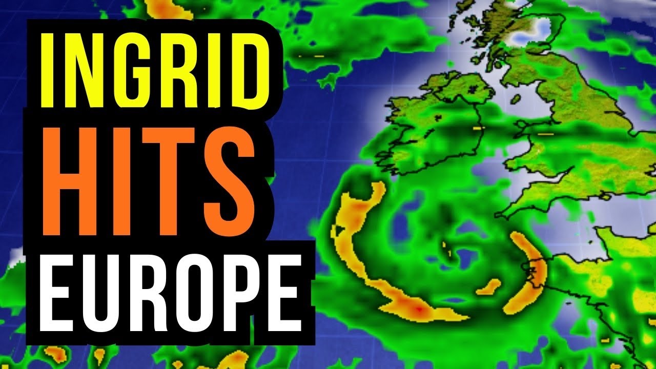 Storm Ingrid Hits Europe…