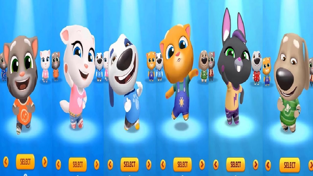 Talking Tom Gold Run NEW UPDATE Lava Escape Event Talking Tom VS Talking Angela BeccaHank Ginger Ben