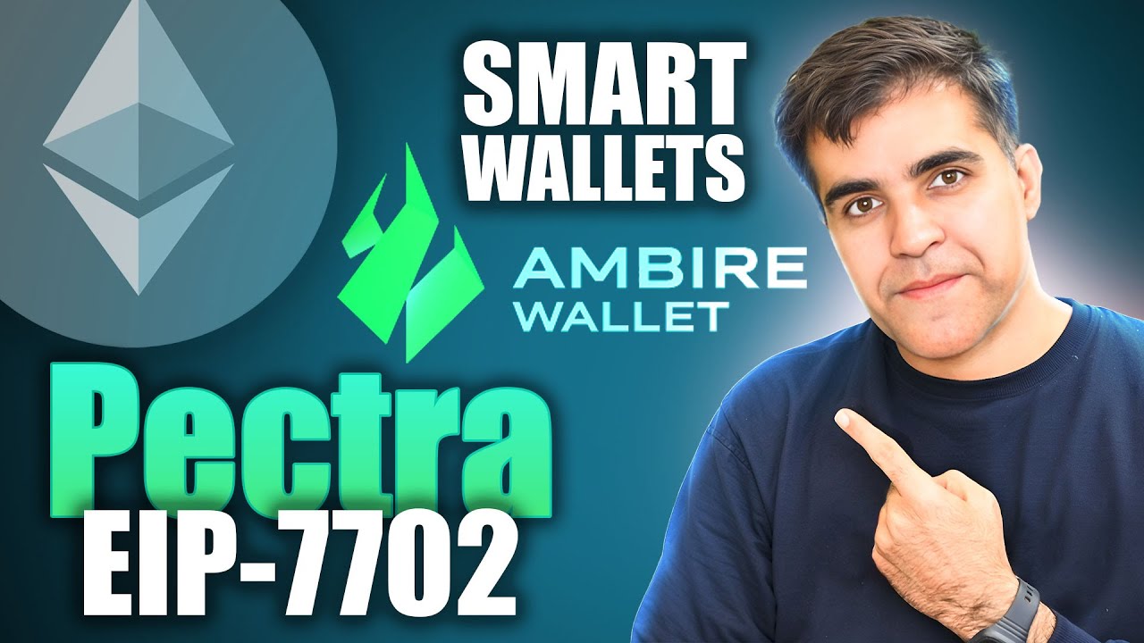 SMART CONTRACT WALLETS Made EASY! Ambire Tutorial & Ethereum Pectra Upgrade LIVE-EIP-7702