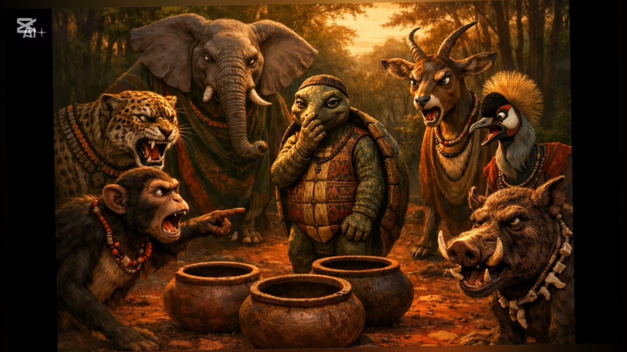 Ijepa the tortoise who tried to Outsmart wisdom/African folktales 