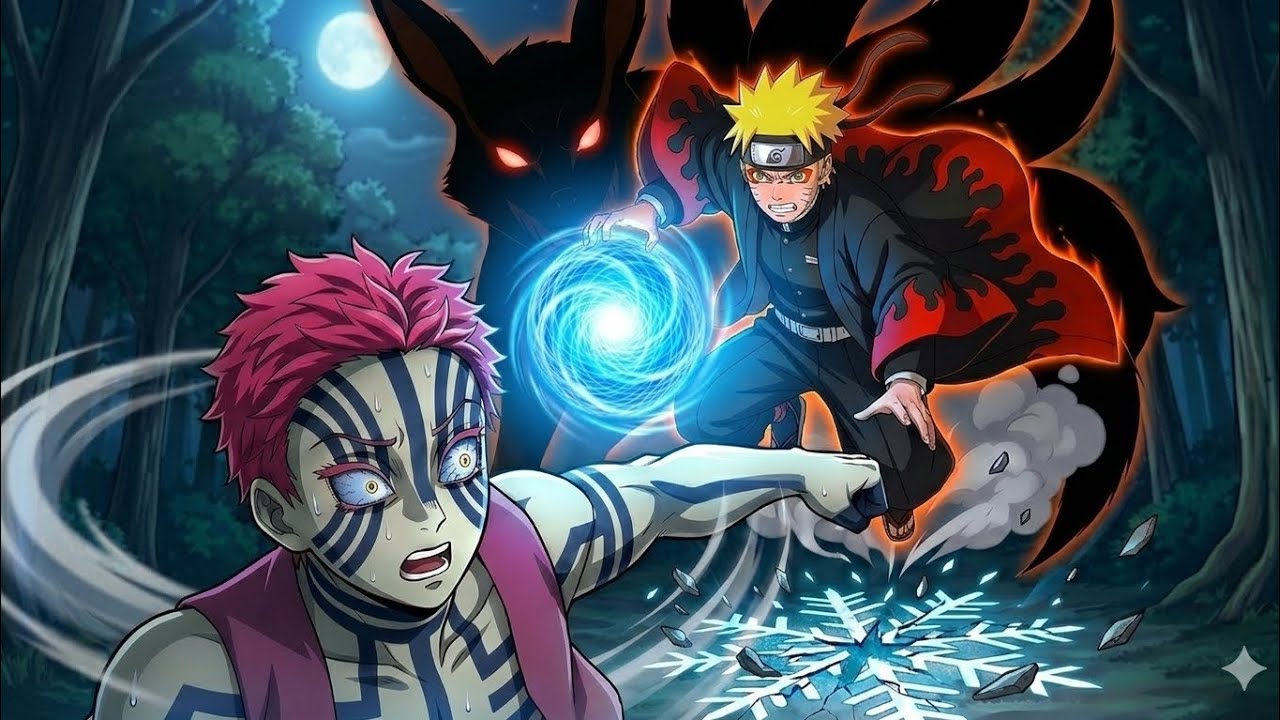 Naruto Vs Akaza!!! | What If Naruto Was In Demon Slayer?