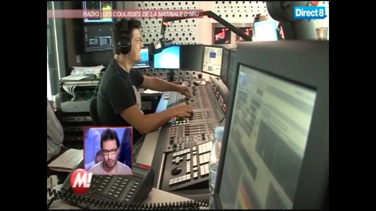 Coulisses matinales de Fun Radio, NRJ et Virgin Radio - Morandini! (Direct 8)