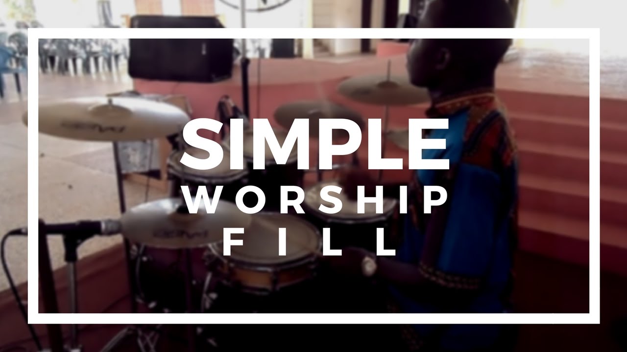 SIMPLE Worship/Gospel DRUM Fill - Drum Lesson | Jaystiqs