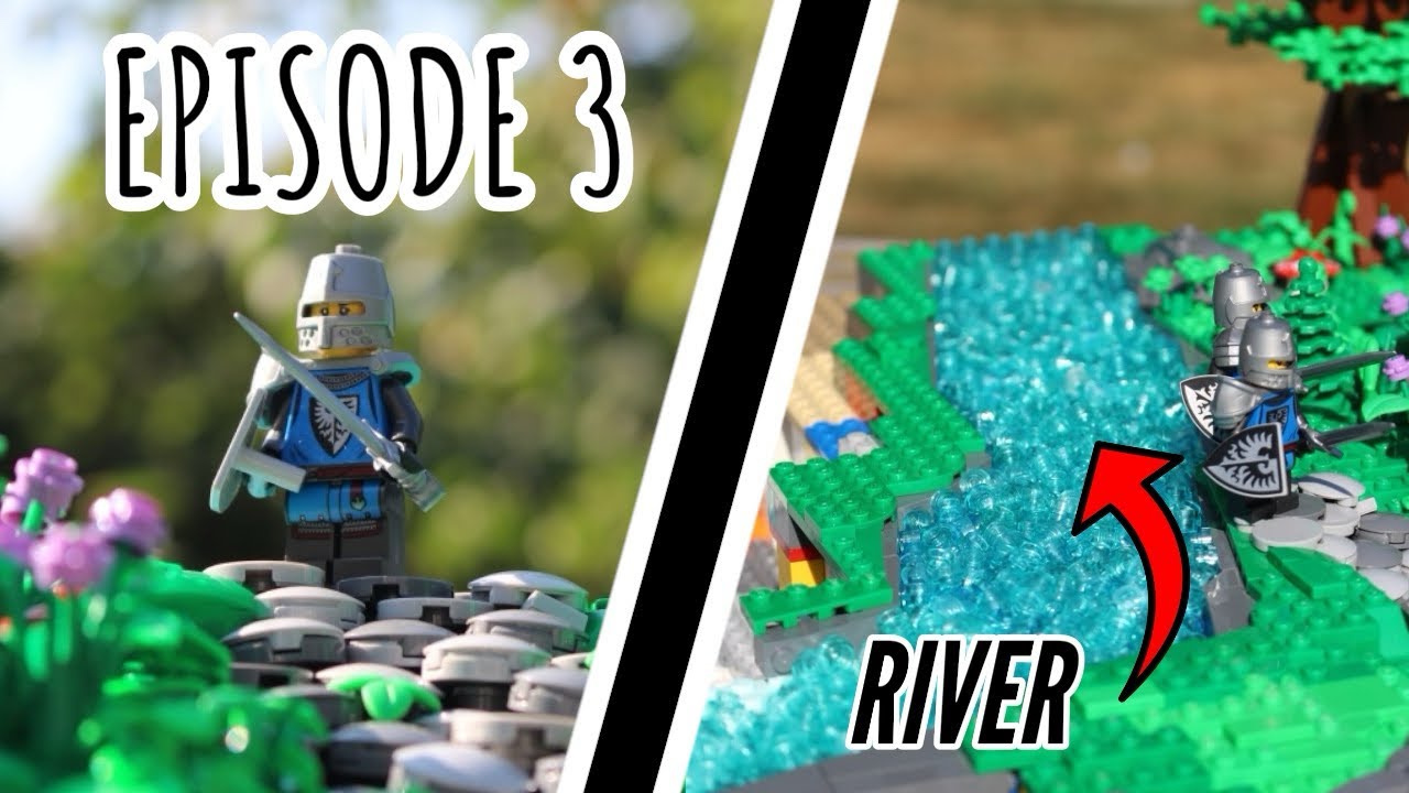 Building a LEGO Castle MOC | Episode 3: A River and a Path