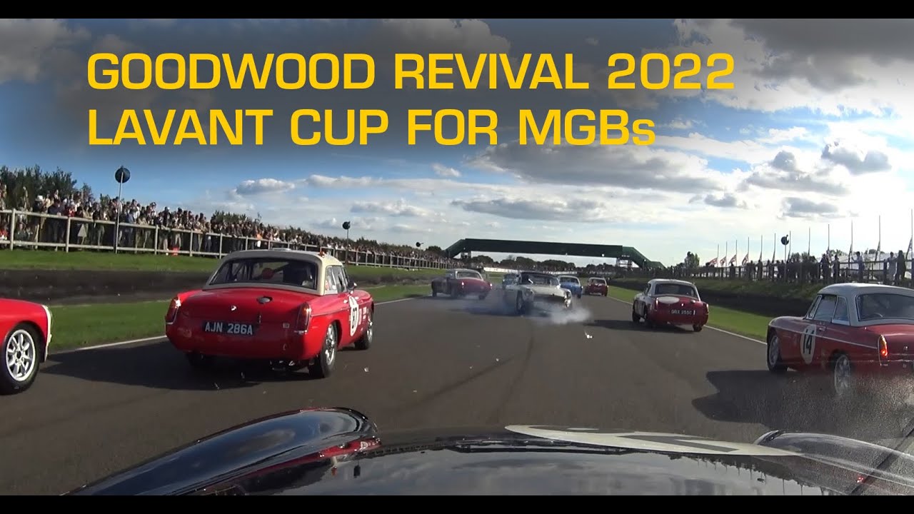 Goodwood Revival 2022 Lavant Cup for MGB Race Footage MGB60 Full Race