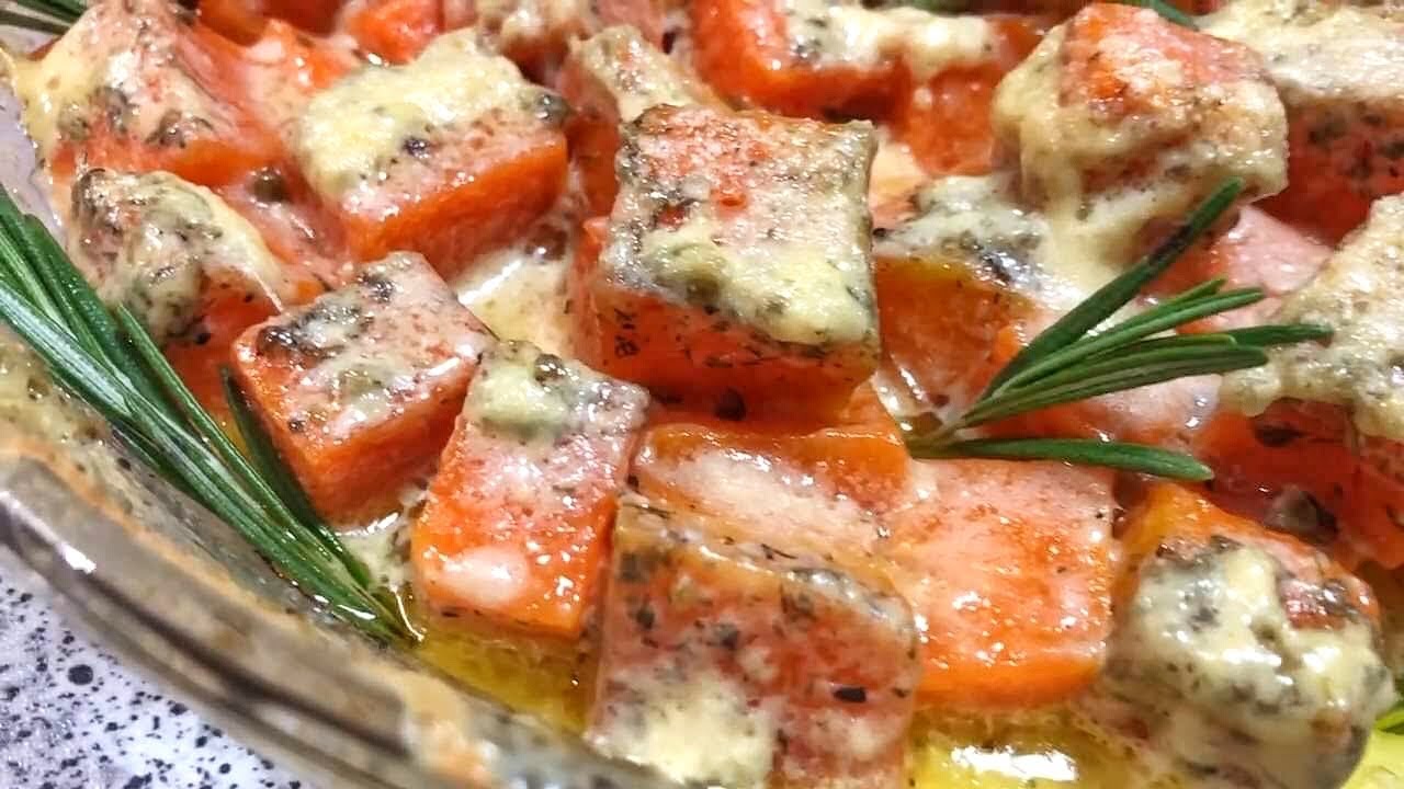 Тыква вкуснее чем мясо! Легкий и вкусный рецепт за считанные минуты! Быстрый рецепт ужина.