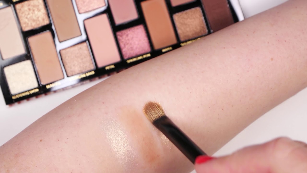 TOO FACED Born This Way The Natural Nudes Complexion Inspired Eye Shadow Palette Live Swatches