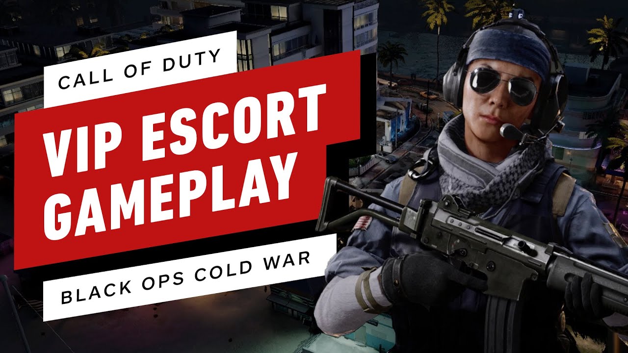 Call of Duty: Black Ops Cold War - VIP Escort Gameplay