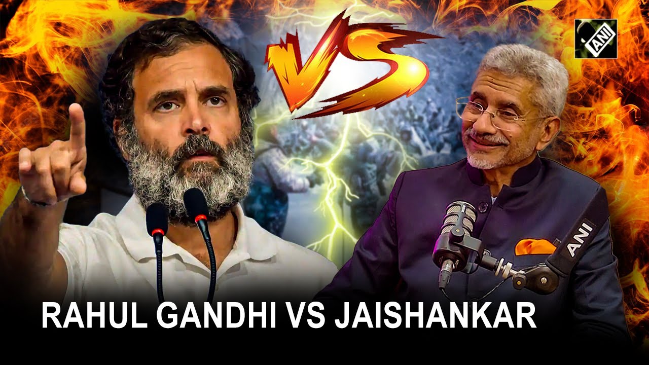 &ldquo;India wasn&rsquo;t a big economy&hellip;&rdquo; Rahul Gandhi takes on S Jaishankar over his remark on China