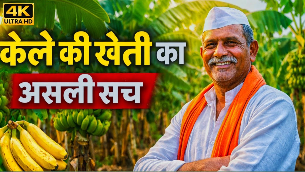 केला की खेती से लाखों की कमाई l Banana Farming Success Story #farming #banana #farmer #kisan #viral 