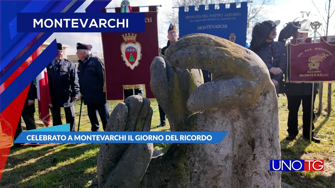 Celebrato a Montevarchi il Giorno del Ricordo.