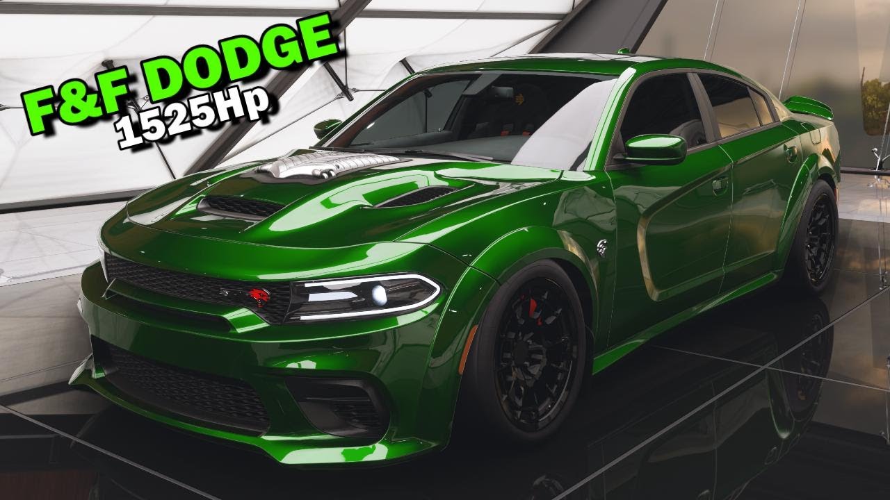 Forza Horizon 5 - F&F Dodge Charger SRT Hellcat Widebody Customization & Top Speed