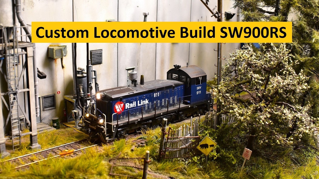 Custom Rapido Model Locomotive Build | Episode 2 | Custom Locomotive Series | Boomer Diorama
