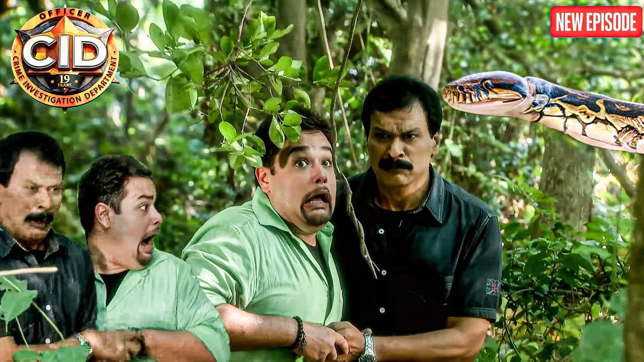घने जंगल में फँसे Fredy –Pankaj , झाड़ियों से निकला खतरनाक अजगर || CID | Latest Episode ||