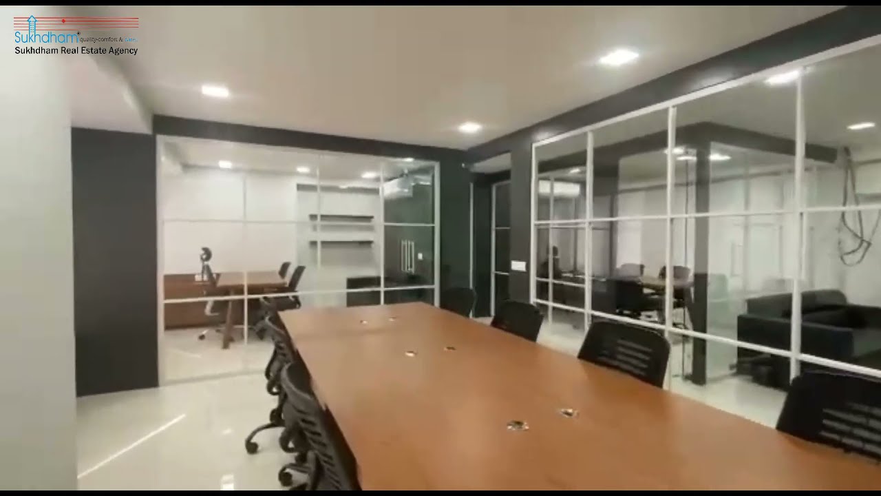 Fully Furnished Office Space for Rent and Sale at Thaltej