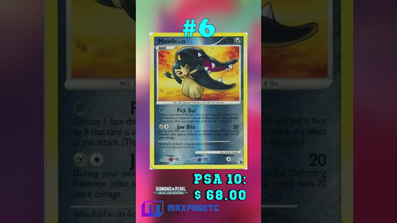 Top 10 Mawile Pok&eacute;mon Cards #tcg#pok&eacute;mon#Mawile