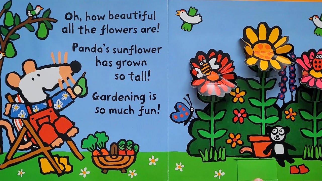 Maisy Grows a Garden, Read Aloud Kids Story Book | Aluna White