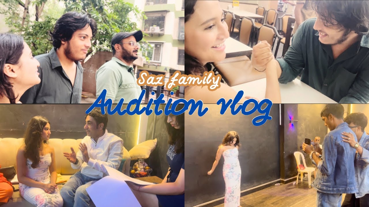 Audition ke liye gye hamlog 📹🎭 bohot din baad kuvam aur sadiq se mili aliza ♥️