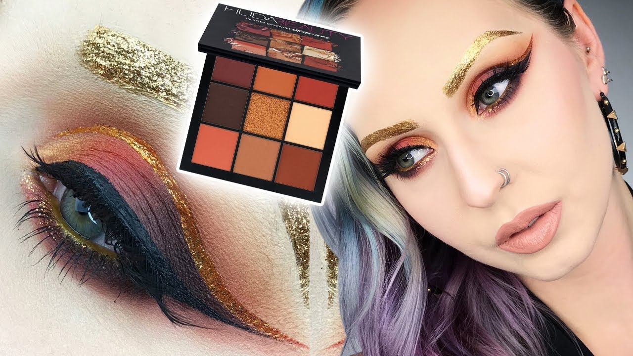 HUDA BEAUTY OBSESSIONS : Warm Brown palette | CALENDRIER DE L'AVENT 19/24