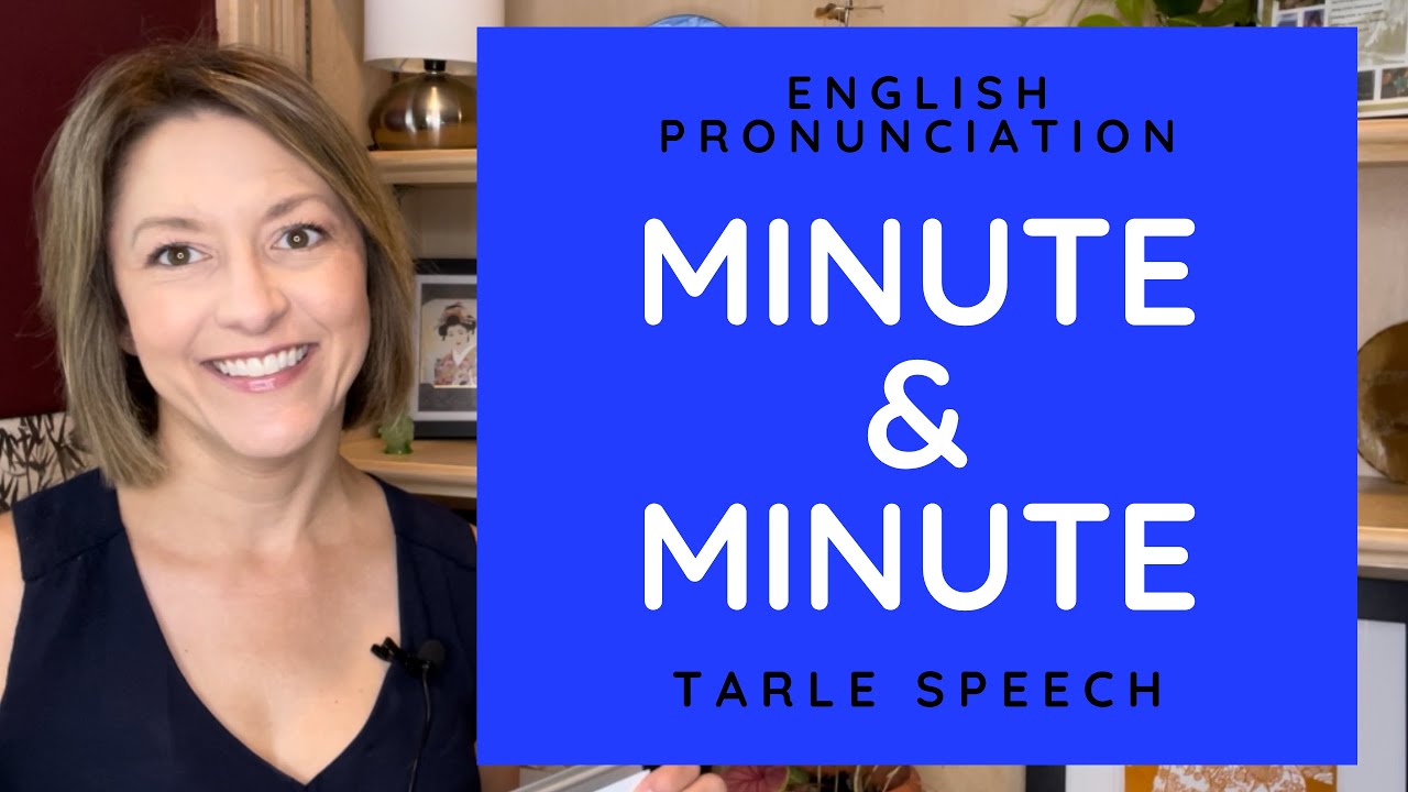 Learn to Pronounce MINUTE & MINUTE - American English Heteronym Pronunciation Lesson #learnenglish