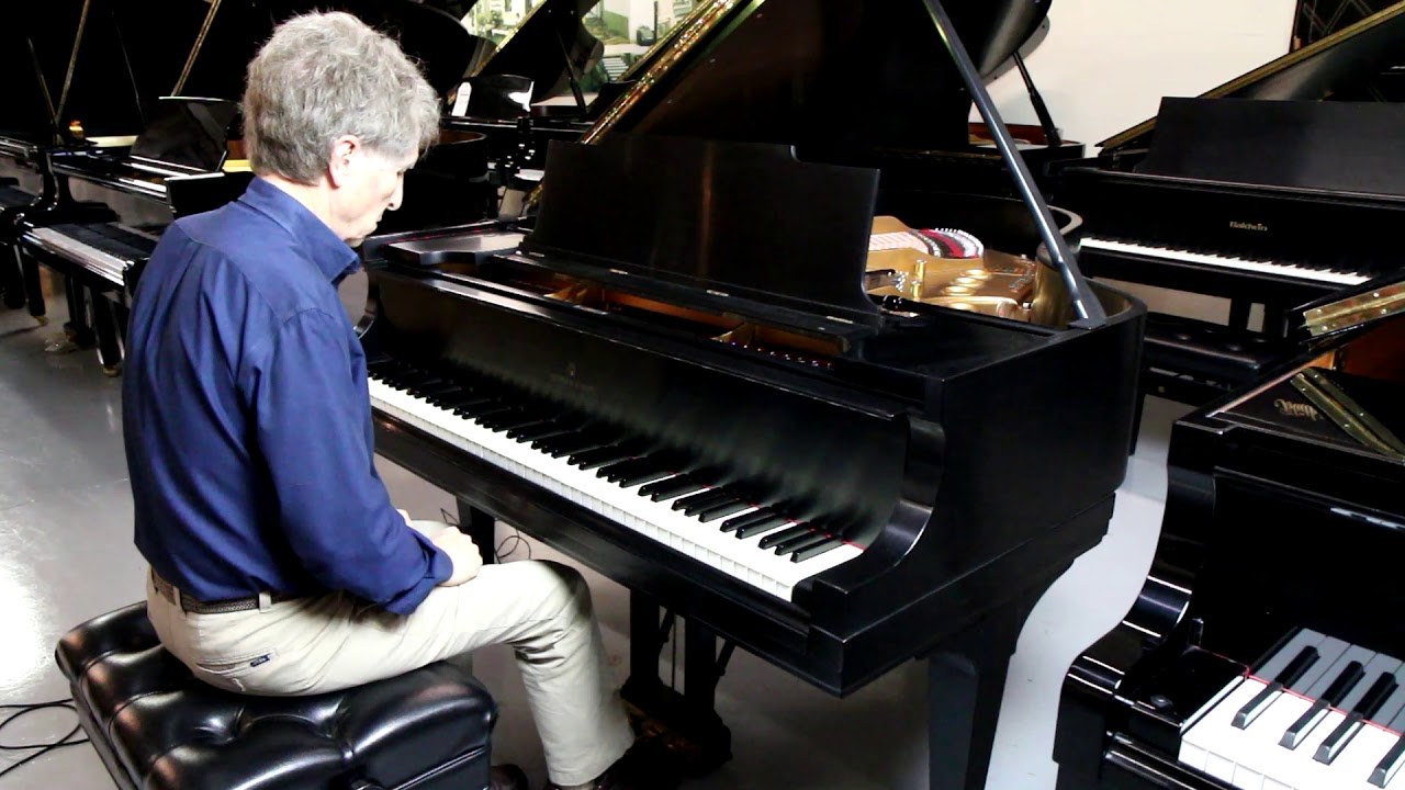 Steinway M Rebuilt Piano - Atlantic Music Center Demo