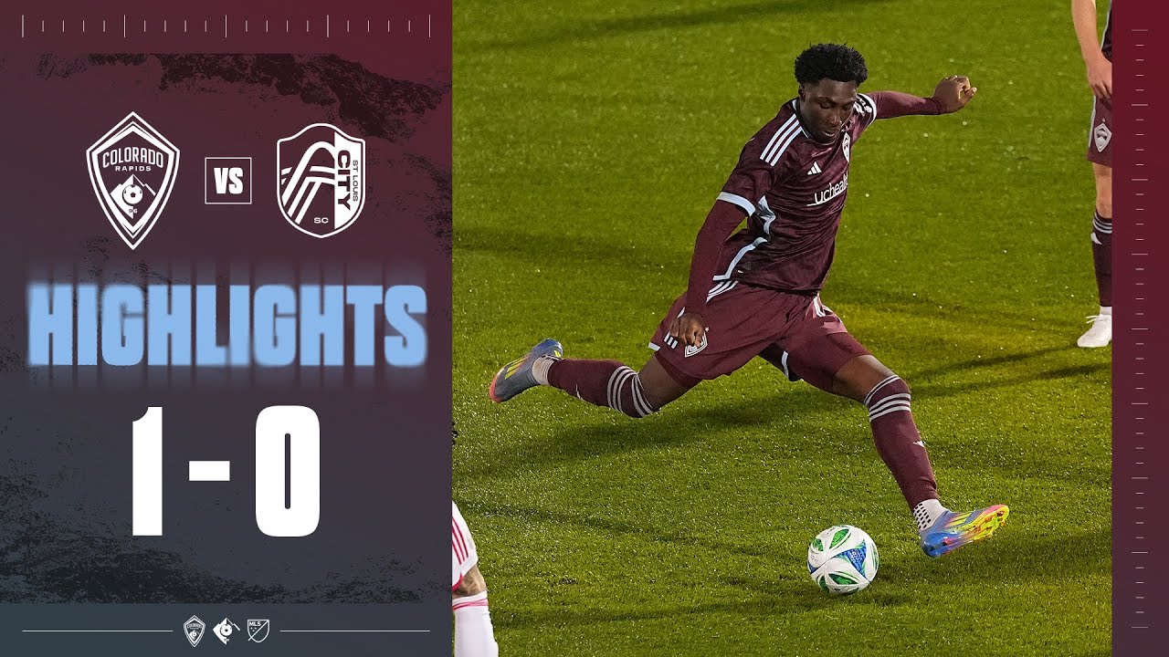 Highlights | Nico Hansen shutout, Darren Yapi goal define Rapids' win over St. Louis