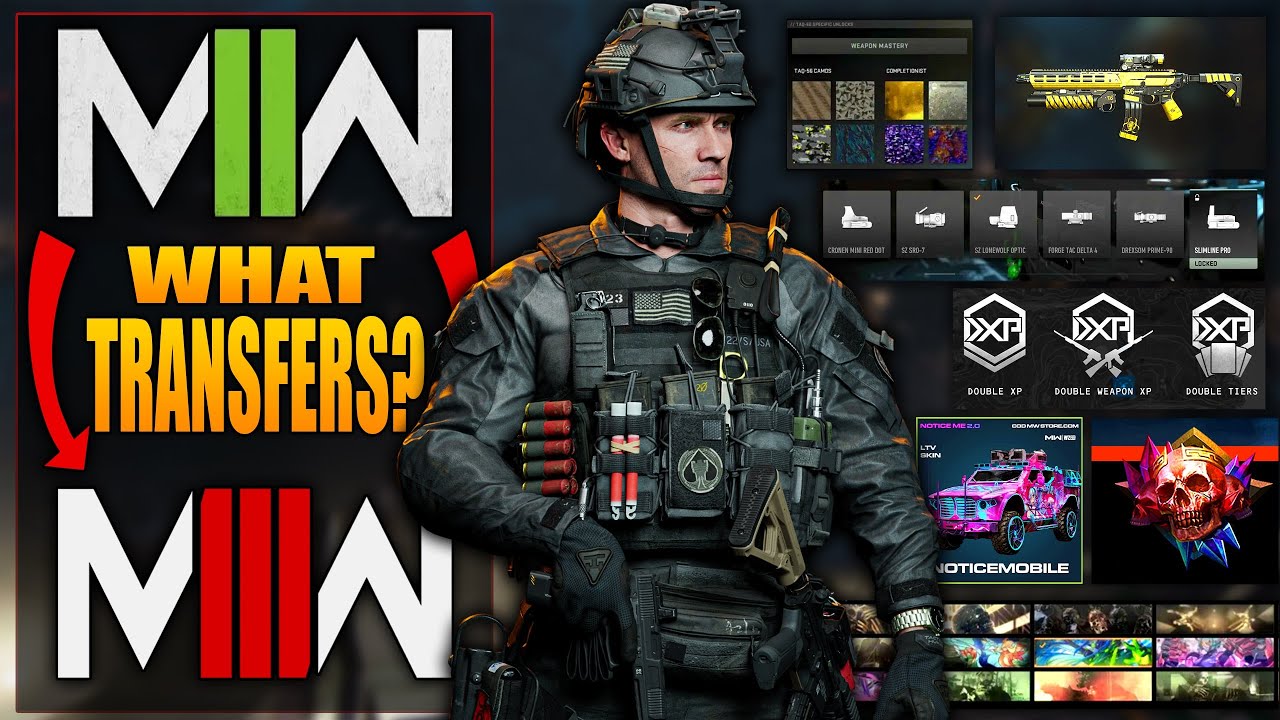 Everything That Will Transfer you Modern Warfare 3&hellip;