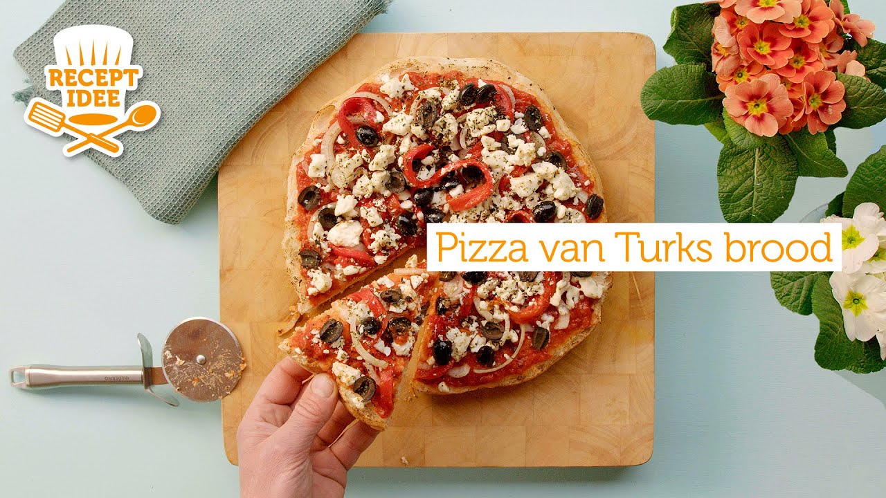 Pizza van Turks brood | Recept idee | Coop