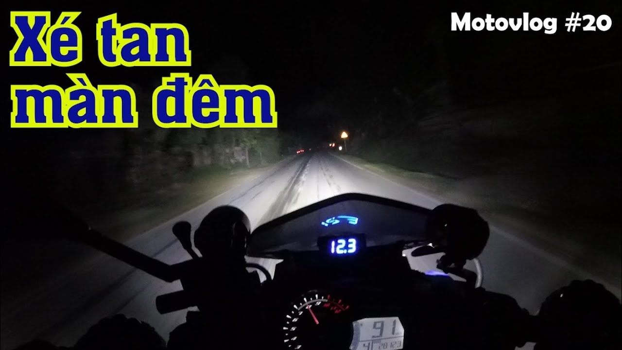 Thực hư đèn trợ sáng xuyên màn đêm của NAVU? | EXCITER 150 Vlog | Motovlog 20