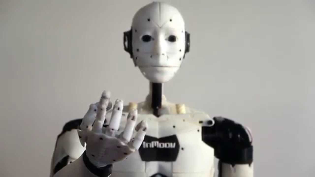 InMoov Amazing First 3D printed robot Open Source