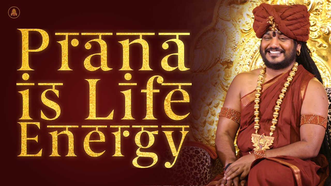 Prana is Life Energy | Nithyananda Satsang | 16 Aug 2016