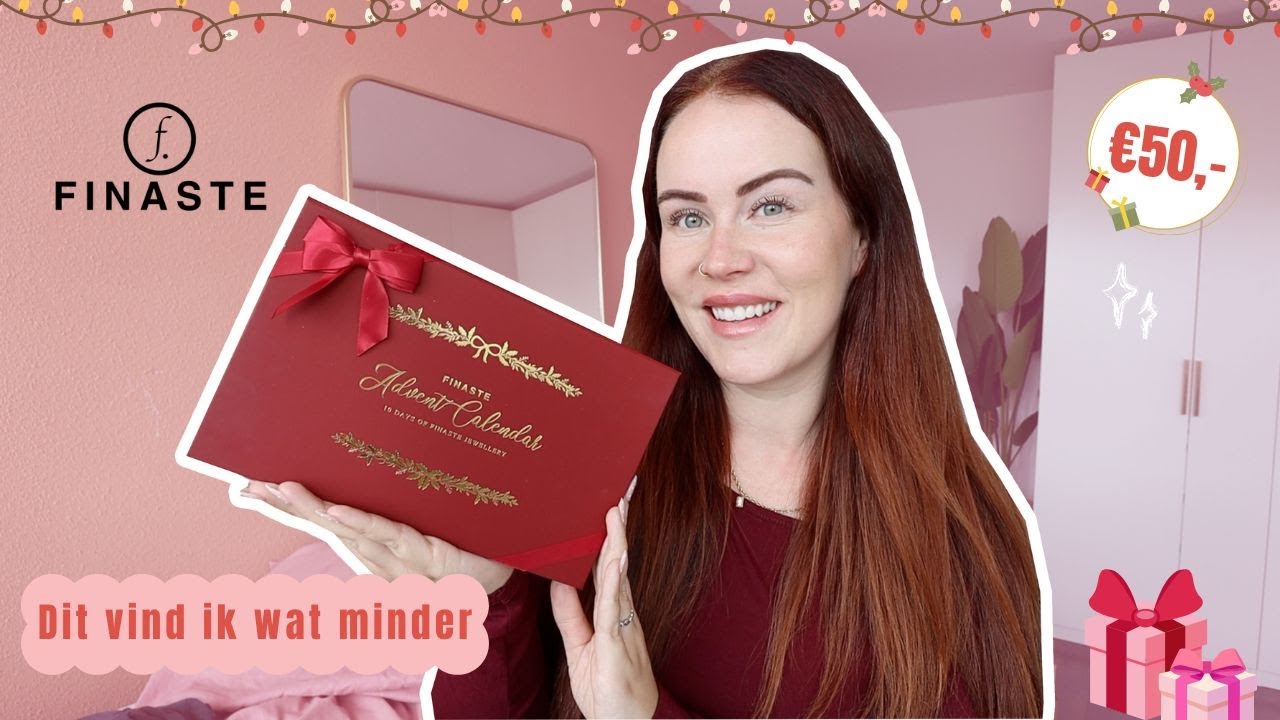 FINASTE ADVENTSKALENDER 2025 UNBOXING 🎄 | REBECCA DENISE